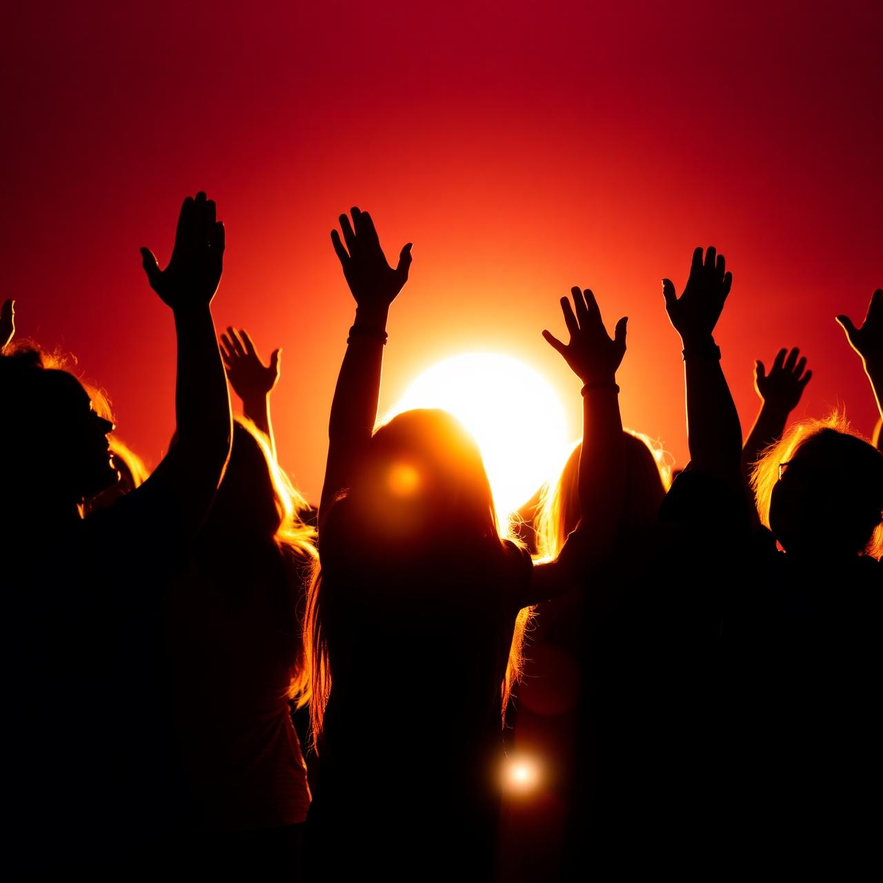 Women worshipping